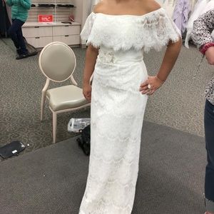 Wedding dress (used once for 5 hours only)